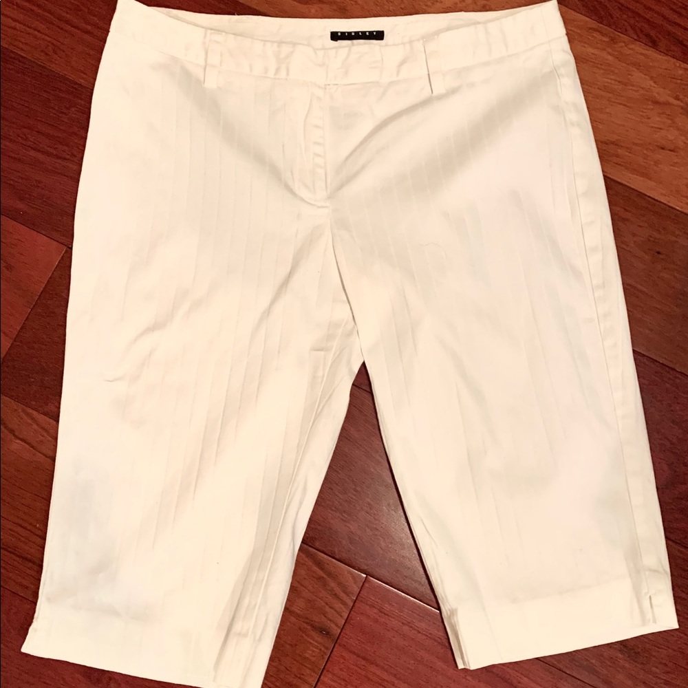 Sisley White Shorts, Size Small